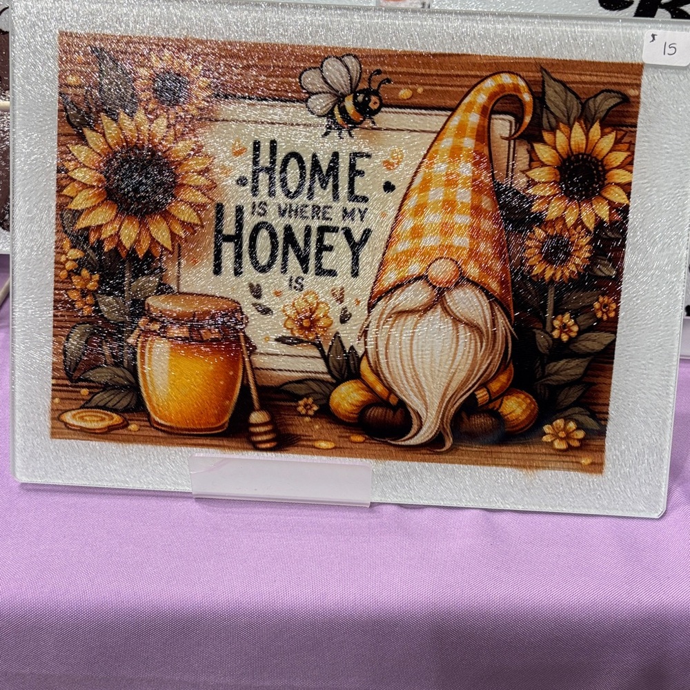 Sunflower Gnome Kitchen Decor